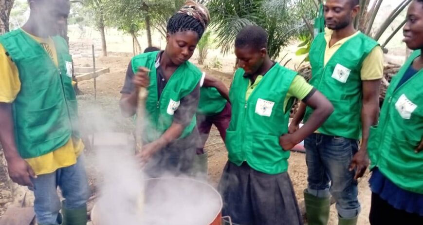 Le poursuit son engagement en faveur d’une agriculture durable à travers ses fermes écoles agroécologiques implantées dans plusieurs localités de la région centrale du Togo.
